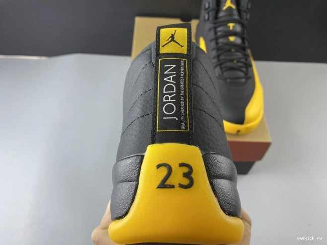 Chep Onekick Air Gold Retro University Black 130690-070 12 Jordan 0602
